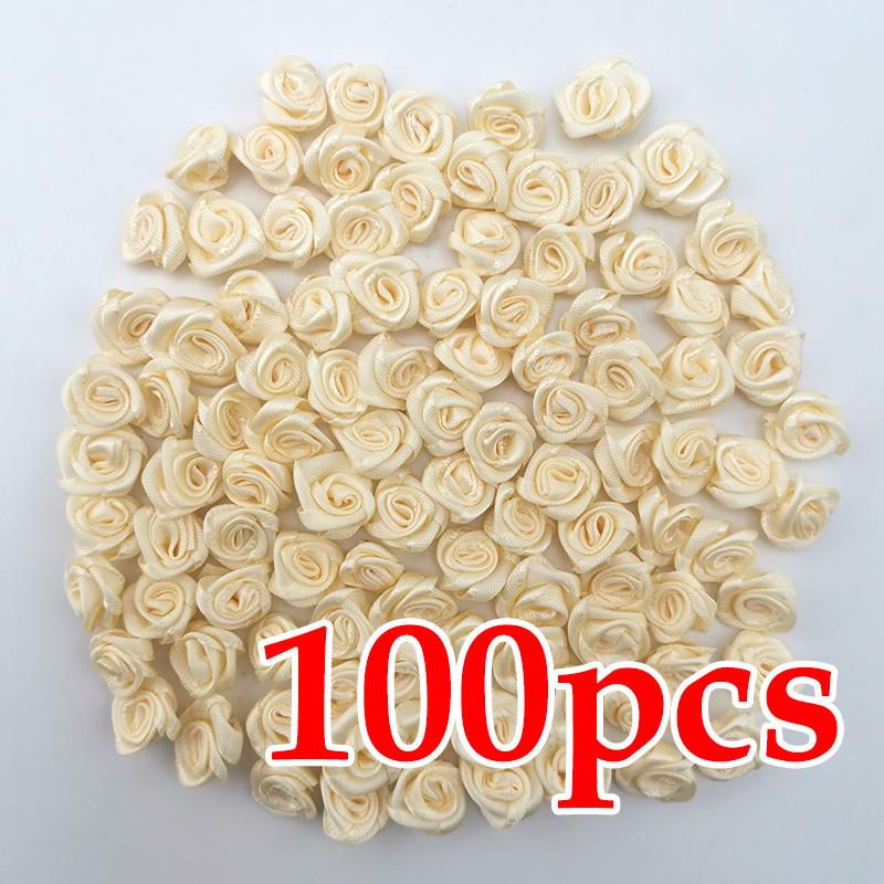 (100Pcs/pack) Fresh Pink Ribbon Flowers Satin Craft Supplies Small Size 10x10mm for Festive Party Decoration бежевый
(100Pcs/pack) Fresh Pink Ribbon Flowers Satin Craft Supplies Small Size 10x10mm for Festive Party Decoration бежевый