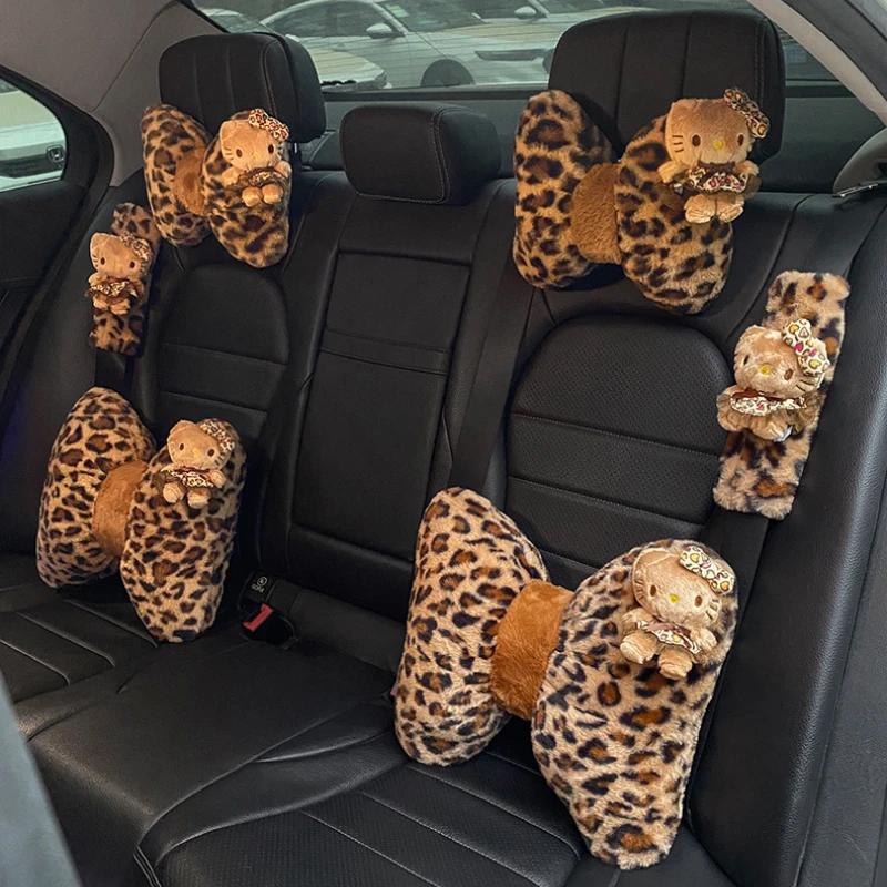 Leopard Print Kitty Cat Neck Pillow - Premium Car Seat Headrest for Women with Luxurious Feel Lumbar Support Pillow Car Headrest
Leopard Print Kitty Cat Neck Pillow - Premium Car Seat Headrest for Women with Luxurious Feel Lumbar Support Pillow Car Headrest