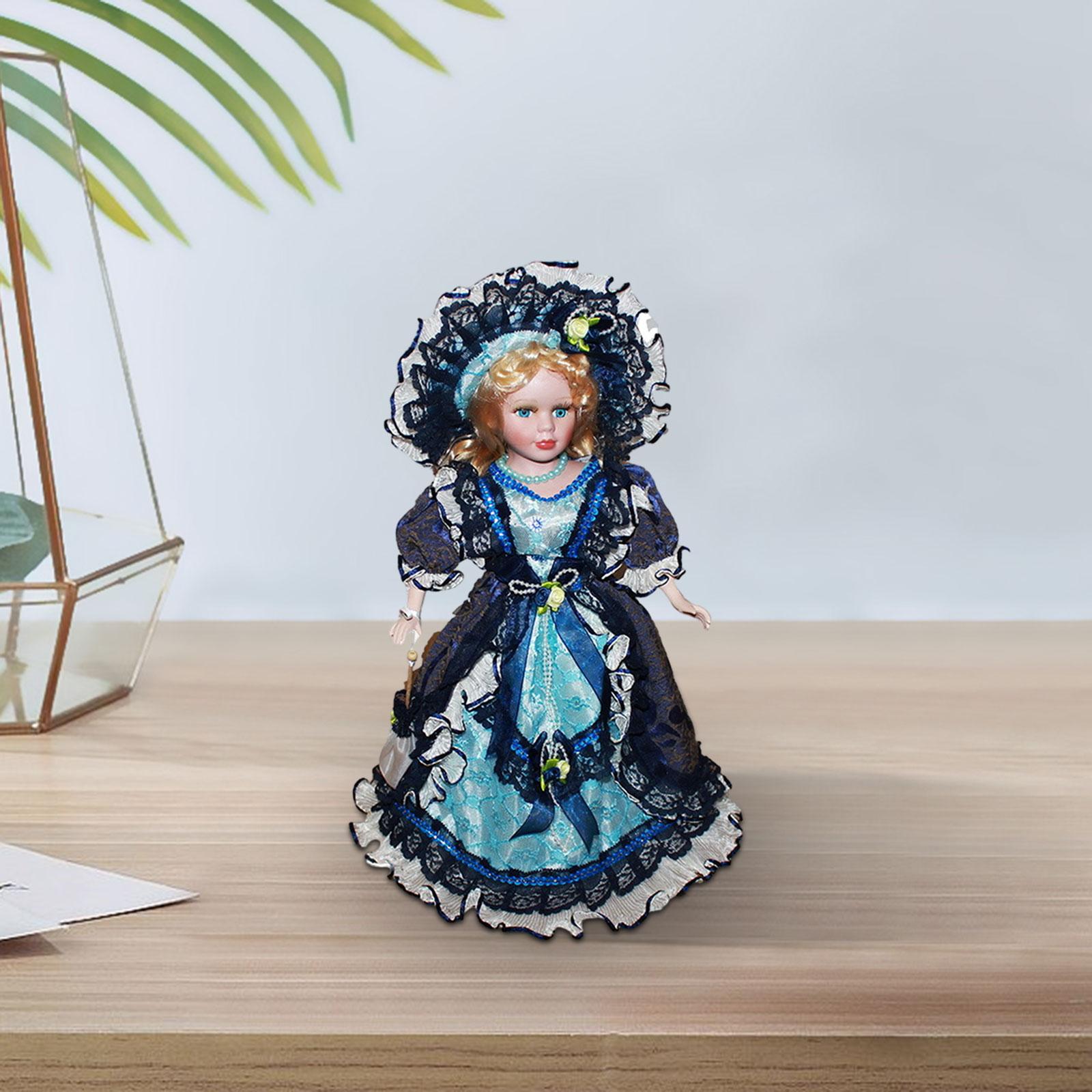 40 см коллекционная миниатюрная фарфоровая кукла с вьющимися волосами, керамическая кукла для украшения, подарка на день рождения, украшения кукольного дома для детей
40 см коллекционная миниатюрная фарфоровая кукла с вьющимися волосами, керамическая кукла для украшения, подарка на день рождения, украшения кукольного дома для детей