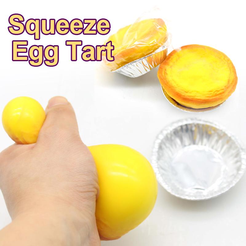 Игрушка-антистресс Egg Tart Squeeze Fidget Toys TPR Squishy забавная игрушка для снятия стресса для детей и взрослых 2 шт. J171
Игрушка-антистресс Egg Tart Squeeze Fidget Toys TPR Squishy забавная игрушка для снятия стресса для детей и взрослых 2 шт. J171