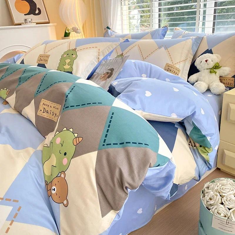 Пододеяльник с изображением мультяшной машинки, 100% хлопок, комплект постельного белья с милым изображением динозавра для мальчиков и девочек-подростков, 3 предмета, мягкий двусторонний пододеяльник Crib 120x150cm
Пододеяльник с изображением мультяшной машинки, 100% хлопок, комплект постельного белья с милым изображением динозавра для мальчиков и девочек-подростков, 3 предмета, мягкий двусторонний пододеяльник Crib 120x150cm