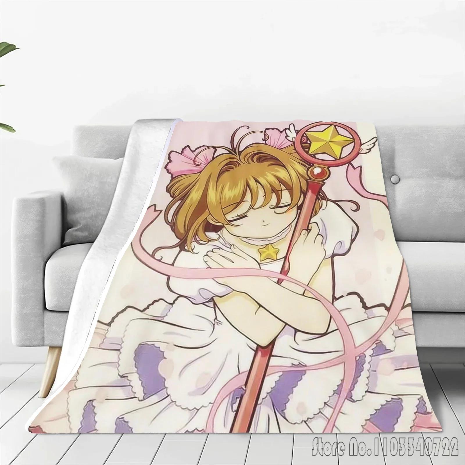 Cardcaptor Sakura мультфильм пушистые одеяла мягкие приятные для кожи детские разные размеры милые принтованные роскошные зимние пледы Flannel 70x100cm
Cardcaptor Sakura мультфильм пушистые одеяла мягкие приятные для кожи детские разные размеры милые принтованные роскошные зимние пледы Flannel 70x100cm