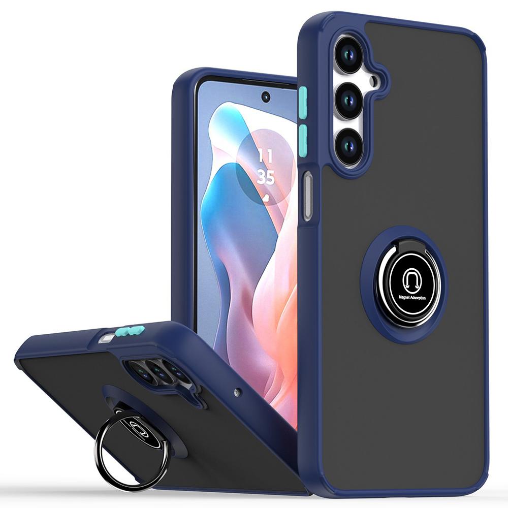 For Samsung Galaxy A16 5G/4G Case PC+TPU Ring Kickstand Anti Drop Phone Back Cover Sapphire/Sky Blue
For Samsung Galaxy A16 5G/4G Case PC+TPU Ring Kickstand Anti Drop Phone Back Cover Sapphire/Sky Blue