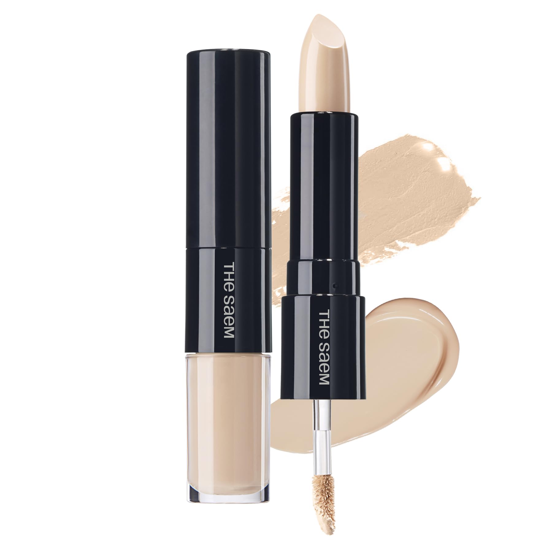 The Saem Japan Official Cover Perfection Ideal Concealer Duo 01 Прозрачный бежевый 4,5 г(жидкость)+4.2г(придерживаться) 0127
The Saem Japan Official Cover Perfection Ideal Concealer Duo 01 Прозрачный бежевый 4,5 г(жидкость)+4.2г(придерживаться) 0127