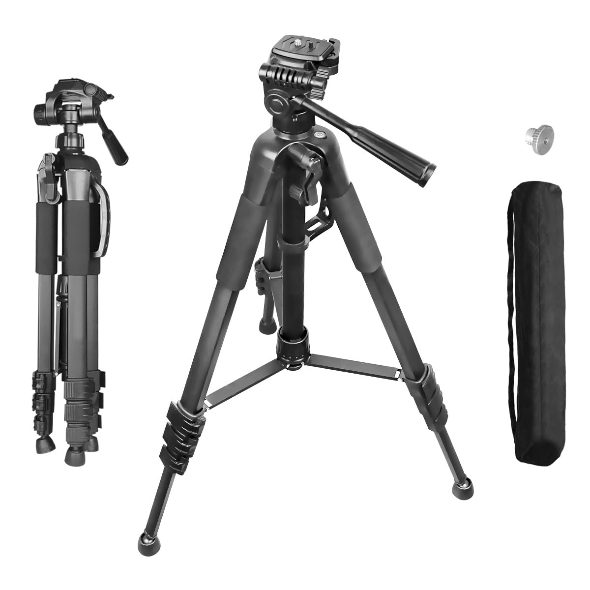 Multifunctional aluminum compatible with laser features a telescopic a swivel a carrying and a bubble Includes a plate with a screw base and a UNF
Multifunctional aluminum compatible with laser features a telescopic a swivel a carrying and a bubble Includes a plate with a screw base and a UNF