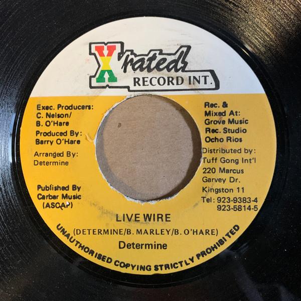 7-дюймовая пластинка DETERMINE - Live Wire NONE X-Rated Record Ямайка Регги, Ска и Даб Б/У
7-дюймовая пластинка DETERMINE - Live Wire NONE X-Rated Record Ямайка Регги, Ска и Даб Б/У