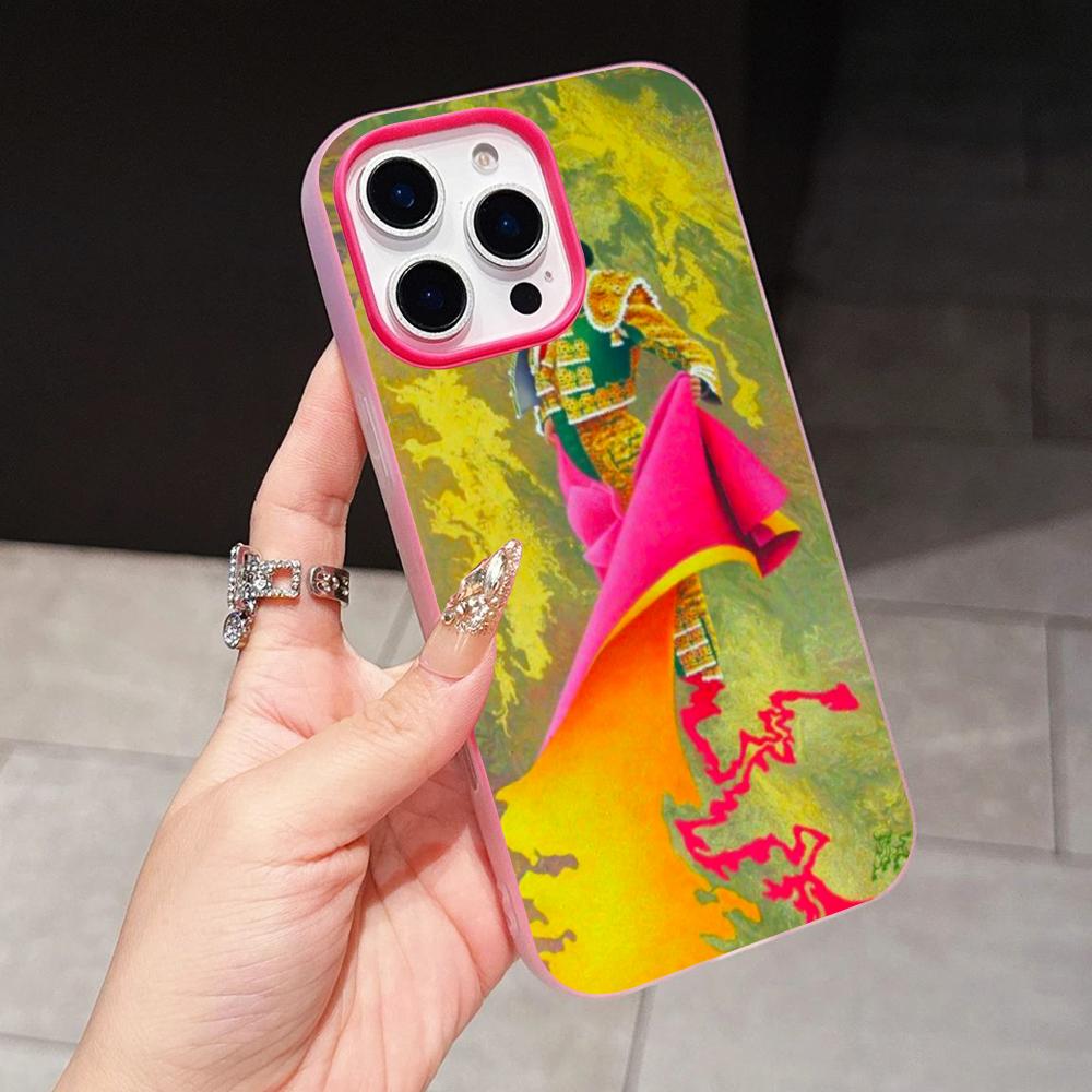 Spain Bullfight Matador Jelly Double layer Rose Red Mobile Phone Case for iPhone 17 16 15 14 13 12 11 Air Pro Max Plus iPhone 12 Pro
Spain Bullfight Matador Jelly Double layer Rose Red Mobile Phone Case for iPhone 17 16 15 14 13 12 11 Air Pro Max Plus iPhone 12 Pro