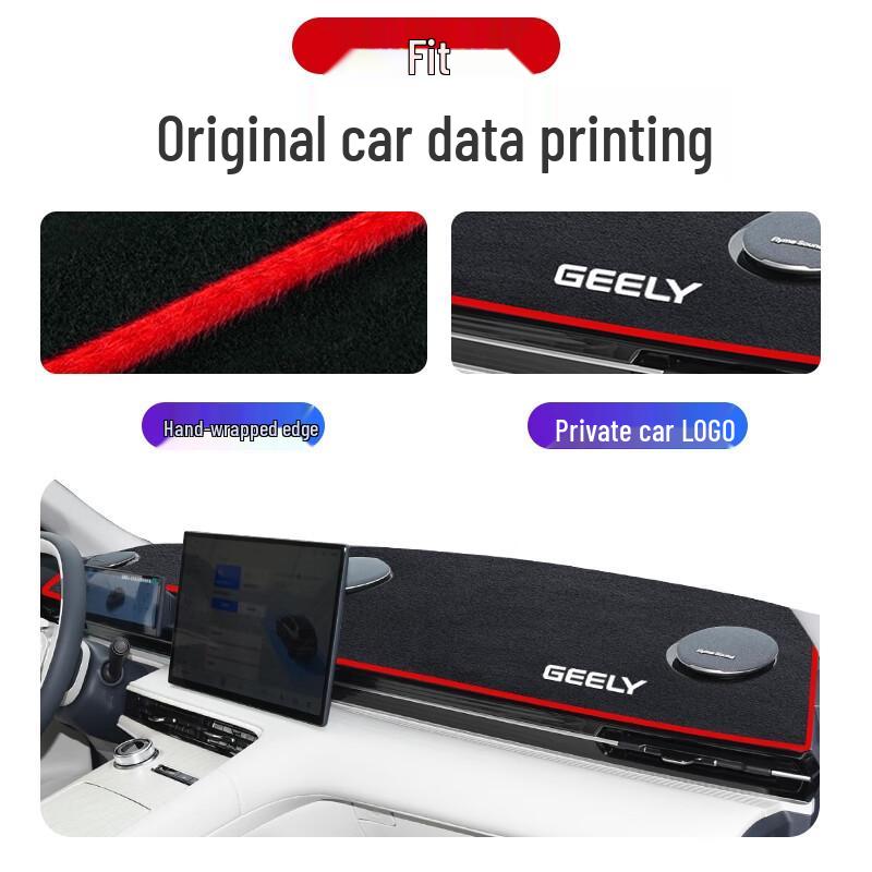Anti-Glare, Non-Slip Sunshade Pad for Geely Galaxy E5 Dashboard
Anti-Glare, Non-Slip Sunshade Pad for Geely Galaxy E5 Dashboard