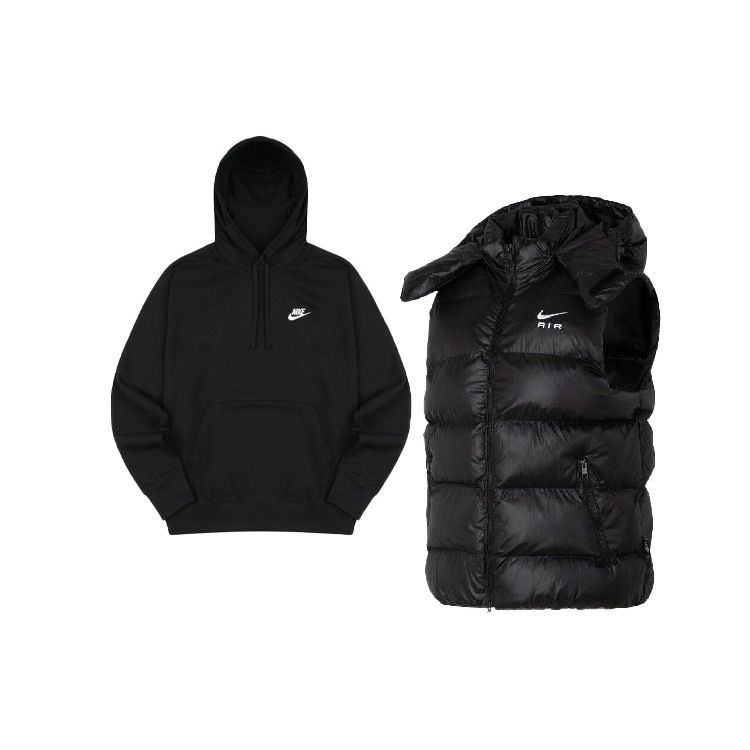 Толстовка с капюшоном Nike Solid Color, жилет без рукавов, повседневный спортивный костюм, мужские толстовки, черный цвет BV2655-010+FD6428-010 XXL
Толстовка с капюшоном Nike Solid Color, жилет без рукавов, повседневный спортивный костюм, мужские толстовки, черный цвет BV2655-010+FD6428-010 XXL
