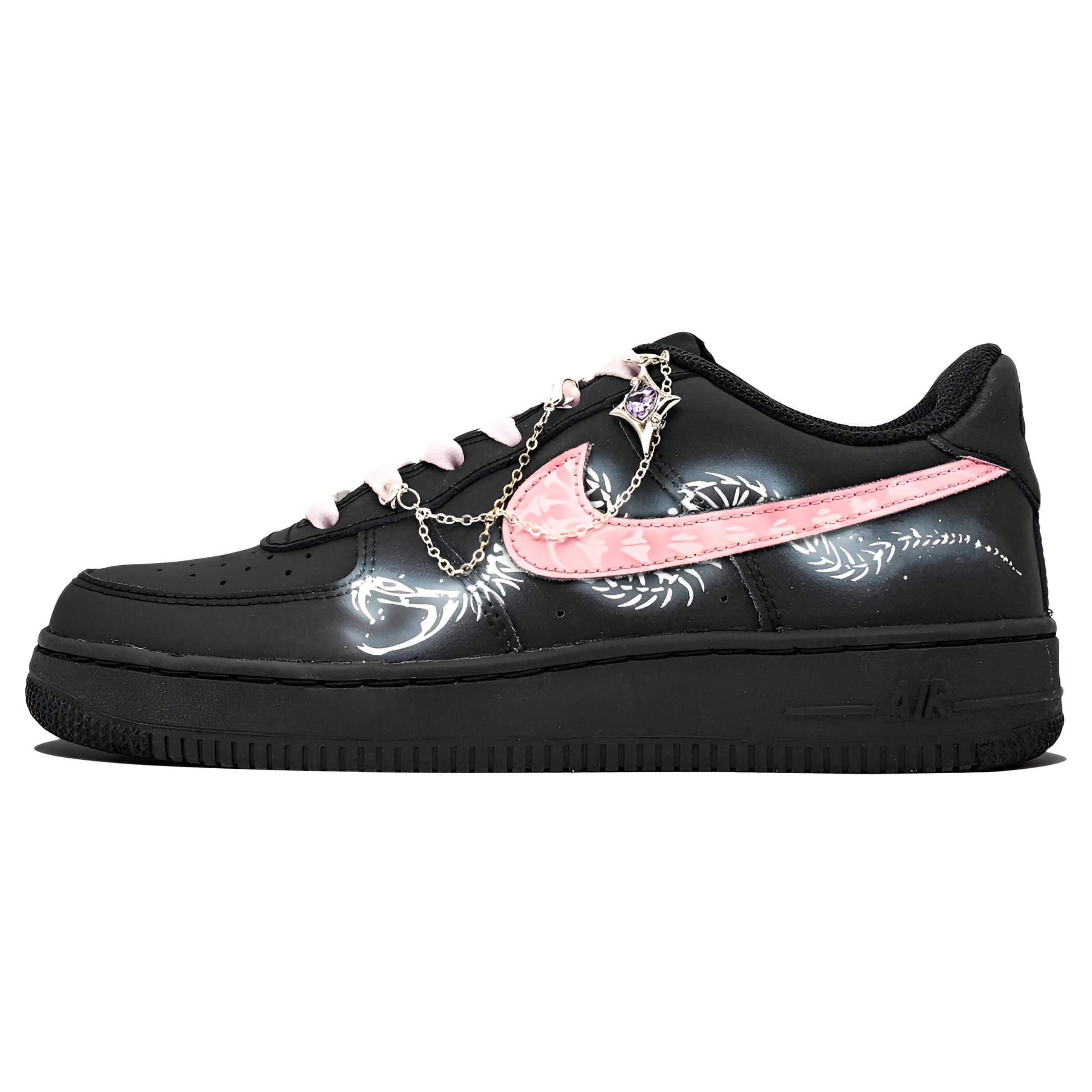Nike Air Force 1 Dark Night Serpent Shadow Low top Skateboard Shoes Unisex Black Pink CW2288-001(Team1321-) 35.5
Nike Air Force 1 Dark Night Serpent Shadow Low top Skateboard Shoes Unisex Black Pink CW2288-001(Team1321-) 35.5
