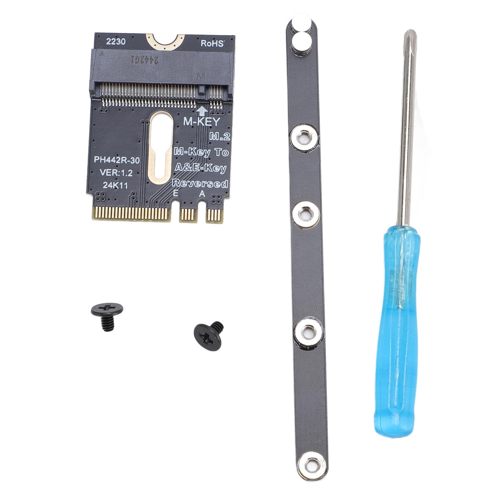 M.2 NVME SSD Convert Adapter M.2 A and E WiFi Port PCIe 4.0 M Key NVME SSD Convert Card for Nvme
M.2 NVME SSD Convert Adapter M.2 A and E WiFi Port PCIe 4.0 M Key NVME SSD Convert Card for Nvme