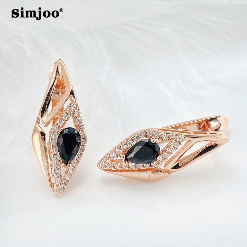 Сережки SIMJOO Zircon Women Europe and America INS Ethos Fashion Personality 585 Rose Gold Earrings
Сережки SIMJOO Zircon Women Europe and America INS Ethos Fashion Personality 585 Rose Gold Earrings