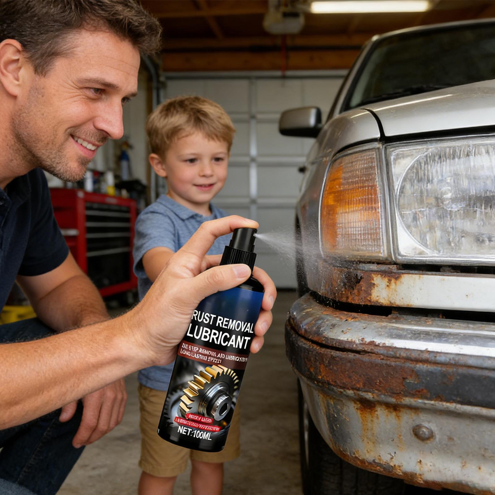 100ml Car Metal Rust Remover Precise Misting Lubricating Rust Remover Spray For Equipment Maintenance Hinges Chassis Bolts 100ml
100ml Car Metal Rust Remover Precise Misting Lubricating Rust Remover Spray For Equipment Maintenance Hinges Chassis Bolts 100ml
