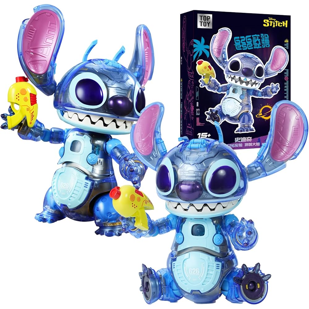 Top Toy Disney Stitch 626 Series Block Set 150+ Pieces Toy for Kids Ages 8 and Up
Top Toy Disney Stitch 626 Series Block Set 150+ Pieces Toy for Kids Ages 8 and Up