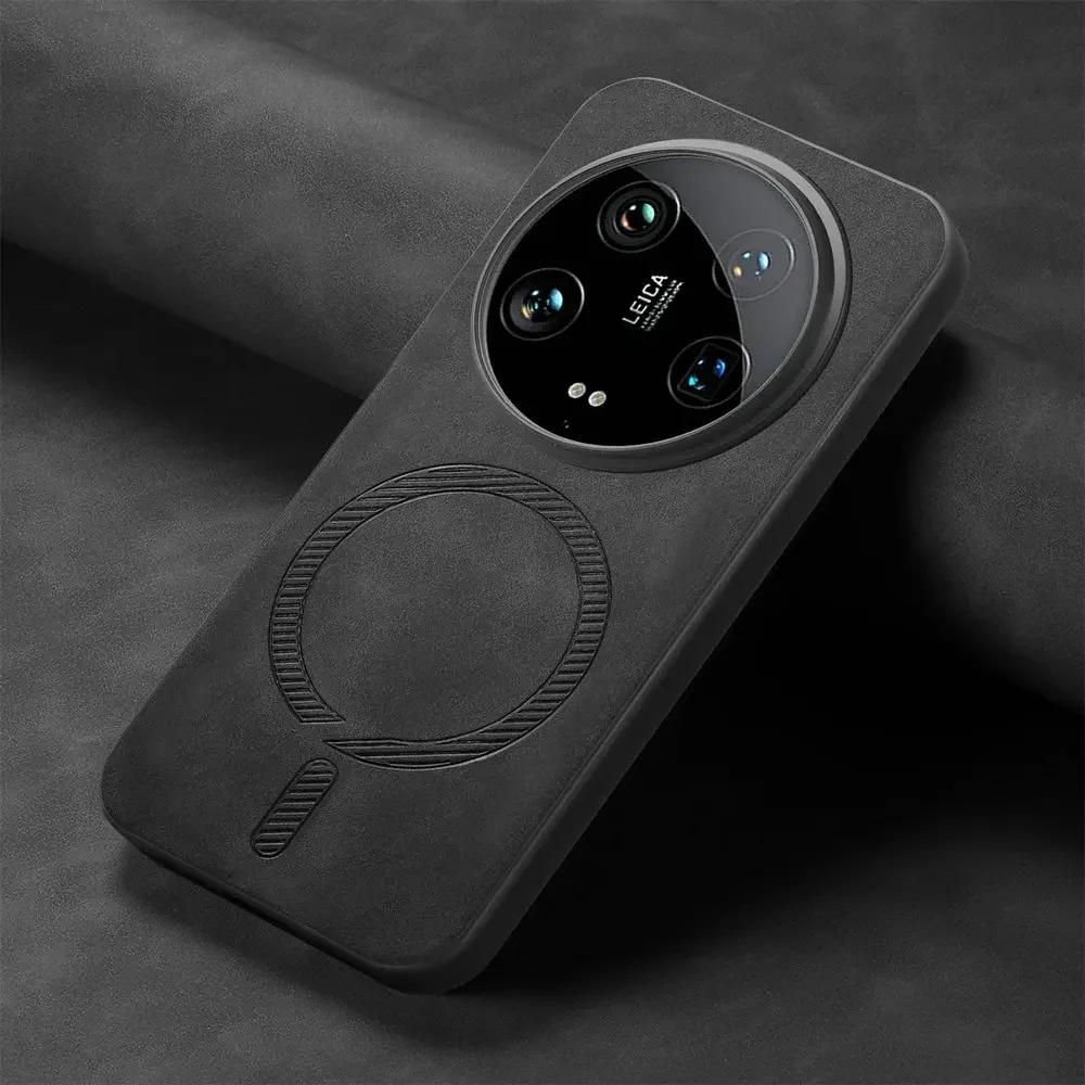 Розкішний чохол для Xiaomi 14 Ultra 5G 2024 Magsafe Cover Leather Back Panel Bumper Armor Xiaomi 14T Pro Case Mi Phone 14 T Funda Xiaomi 14 Ultra чорний
Розкішний чохол для Xiaomi 14 Ultra 5G 2024 Magsafe Cover Leather Back Panel Bumper Armor Xiaomi 14T Pro Case Mi Phone 14 T Funda Xiaomi 14 Ultra чорний