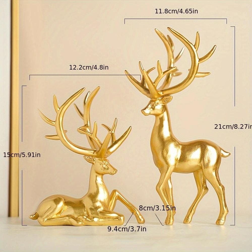 Modern Accessible Luxury Elk Ornaments Set Home Living Room Tv Cabinet Wine Cabinet Decoration Desktop Porch Ornaments Christmas Decoration Ho
Modern Accessible Luxury Elk Ornaments Set Home Living Room Tv Cabinet Wine Cabinet Decoration Desktop Porch Ornaments Christmas Decoration Ho