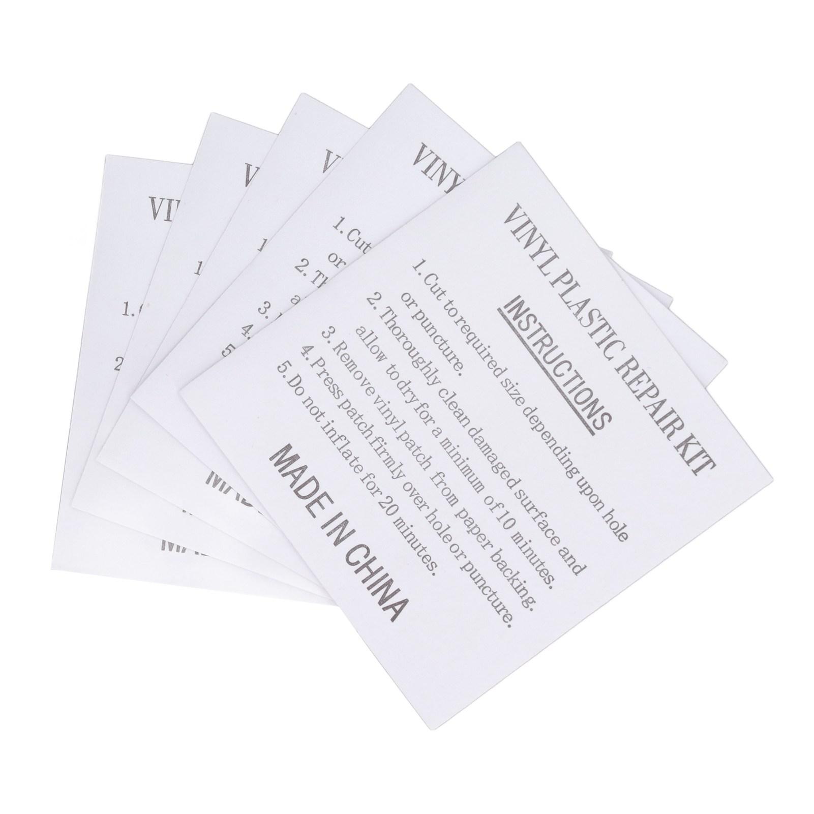 50 шт. Прозрачная наклейка для ремонта бассейна Самоклеящаяся заплатка для ремонта надувной игрушки Надувной кровати ПВХ Нейлон