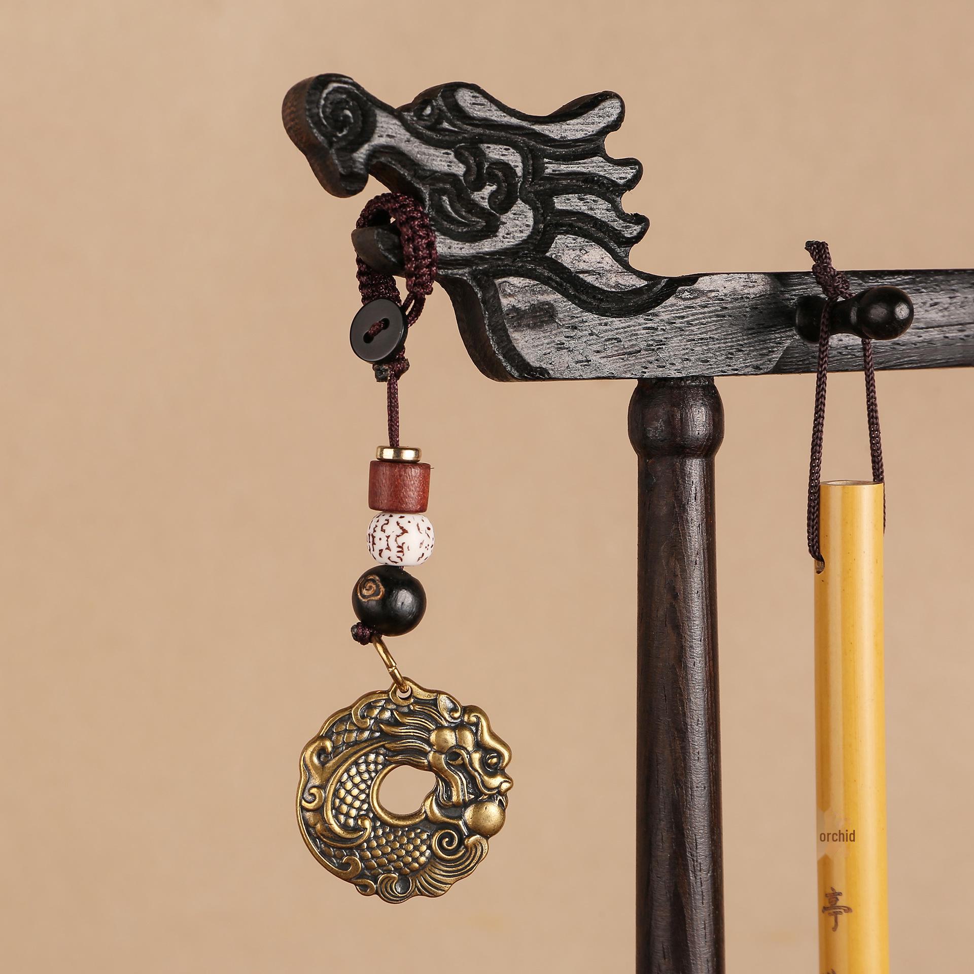 Ретро латунний брелок Xiangyun: Підвіска Guan Gong & Pixiu Fortune Fish Transforms into Dragon
Ретро латунний брелок Xiangyun: Підвіска Guan Gong & Pixiu Fortune Fish Transforms into Dragon
