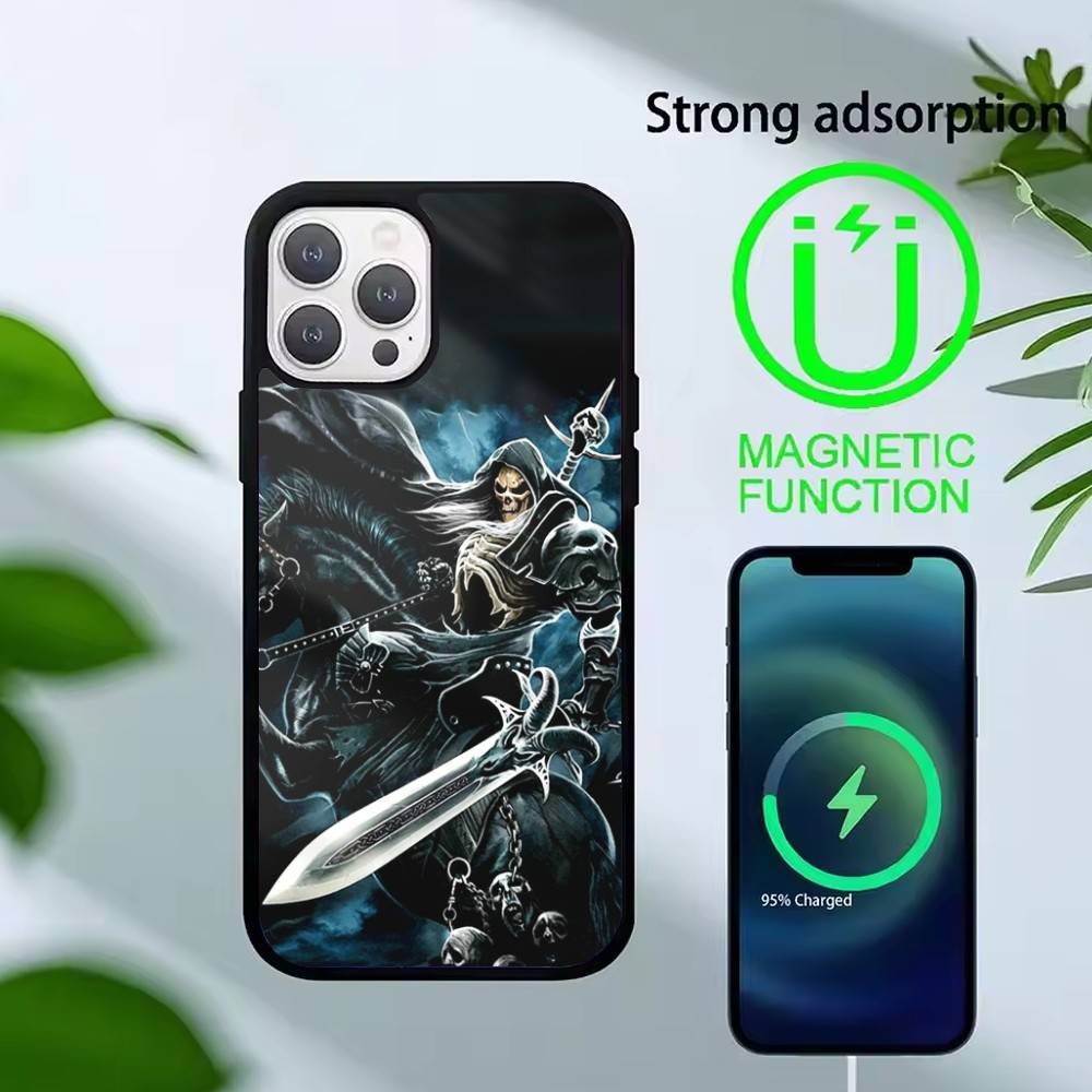 G-Grim Reaper Phone Case For iPhone17,16,15,14,13 Plus,Pro Max Magnetic For Magsafe Wireless Charging iPhone15
G-Grim Reaper Phone Case For iPhone17,16,15,14,13 Plus,Pro Max Magnetic For Magsafe Wireless Charging iPhone15