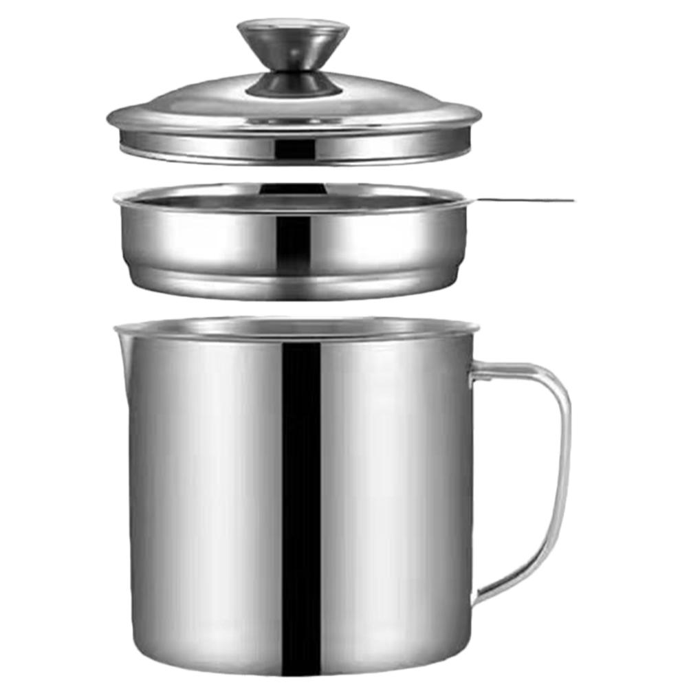 Фильтр для масла из нержавеющей стали, держатель для контейнера для жира, оливкового масла, бекона, сито 12.50X12.50X12.00CM серебряный
Фильтр для масла из нержавеющей стали, держатель для контейнера для жира, оливкового масла, бекона, сито 12.50X12.50X12.00CM серебряный