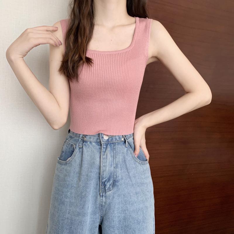Knitted Small Suspender Vest for Women with Summer Clothes Internet Celebrity New Style Design Internet Celebrity Hot Top One size
Knitted Small Suspender Vest for Women with Summer Clothes Internet Celebrity New Style Design Internet Celebrity Hot Top One size