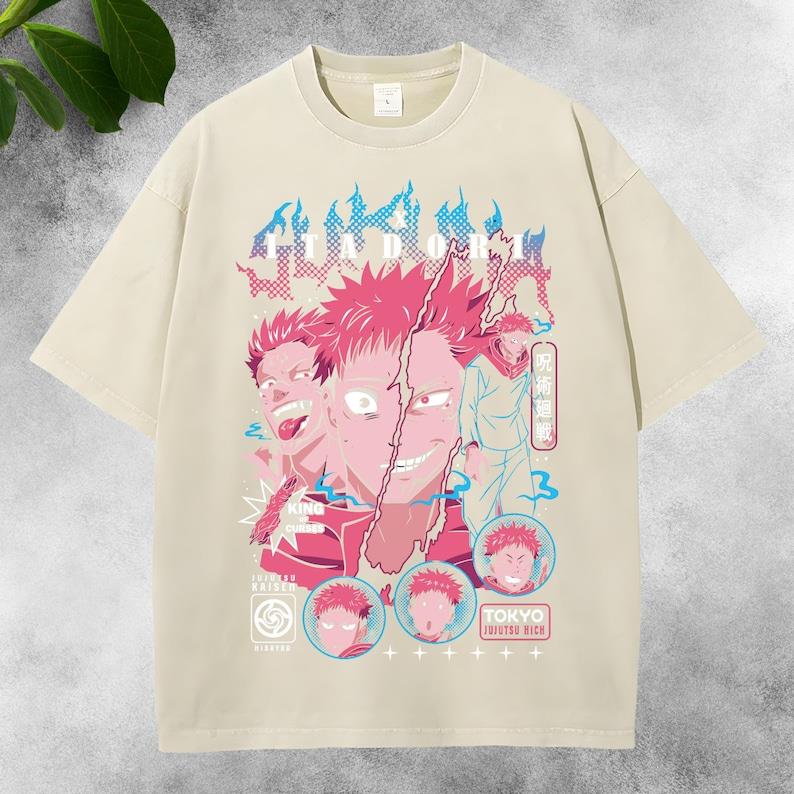 Anime Jujutsu Kaisen Itadori Yuji Printed Tee Men Women Cotton Tshirts Vintage Washed T-shirt Harajuku Male Oversized T Shirt S бежевый
Anime Jujutsu Kaisen Itadori Yuji Printed Tee Men Women Cotton Tshirts Vintage Washed T-shirt Harajuku Male Oversized T Shirt S бежевый