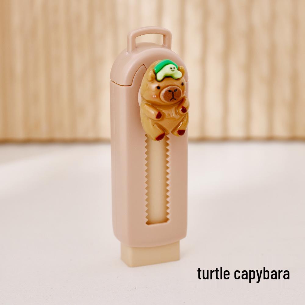 Capybara Push-Pull Eraser: Chip-Free, No Residue, Cartoon Stationery for Creative Students
Capybara Push-Pull Eraser: Chip-Free, No Residue, Cartoon Stationery for Creative Students