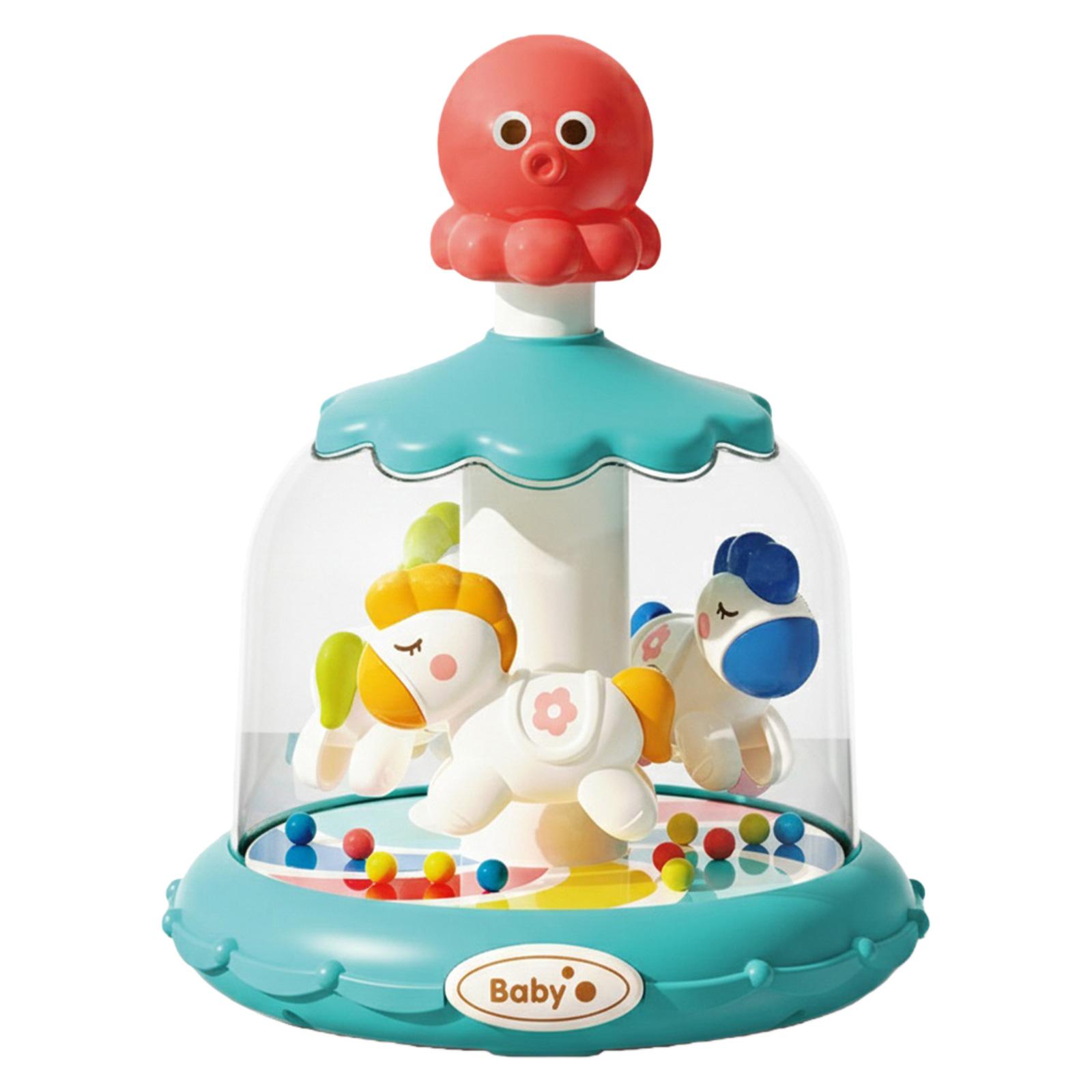 Baby Press Carousel Toy Exercise Coordination Skills Rotating Light Up Musical Baby Toy for 0-6 12-18 Months Newborn Infant
Baby Press Carousel Toy Exercise Coordination Skills Rotating Light Up Musical Baby Toy for 0-6 12-18 Months Newborn Infant