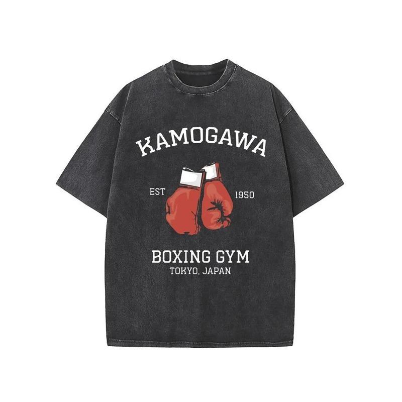 Vintage Style Boxing Pattern Pure Cotton for Enthusiasts Kamogawa Est 1937 Tokyo Japan Design, Casual Loose Fit, Short Sleeve, Round Neck S чёрный
Vintage Style Boxing Pattern Pure Cotton for Enthusiasts Kamogawa Est 1937 Tokyo Japan Design, Casual Loose Fit, Short Sleeve, Round Neck S чёрный