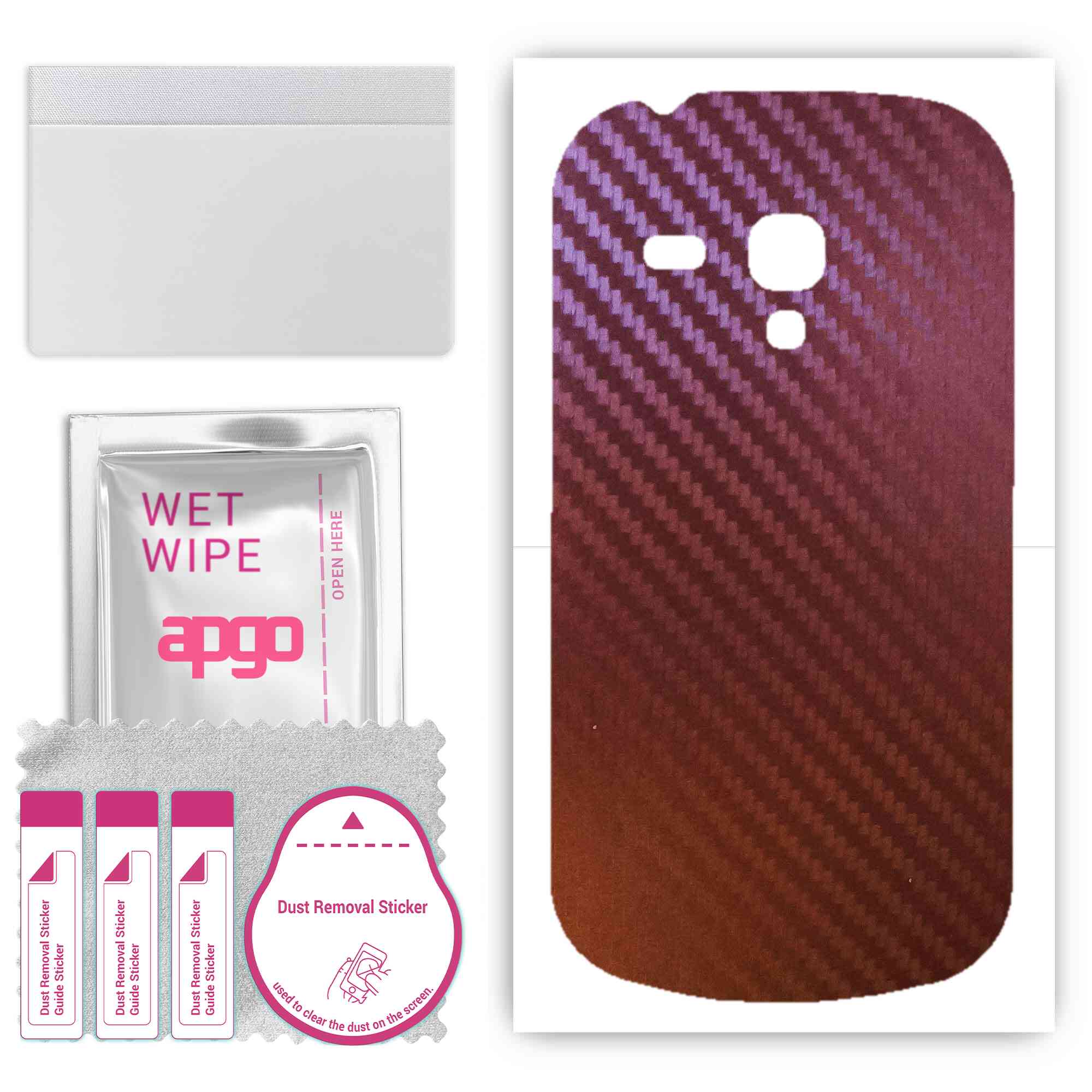 apgo skin sticker film foil vinyl for the BACK compatible with Samsung Galaxy S3 mini i8190, scratch-resistant, easy to install - Carbon Chameleon CAK
apgo skin sticker film foil vinyl for the BACK compatible with Samsung Galaxy S3 mini i8190, scratch-resistant, easy to install - Carbon Chameleon CAK
