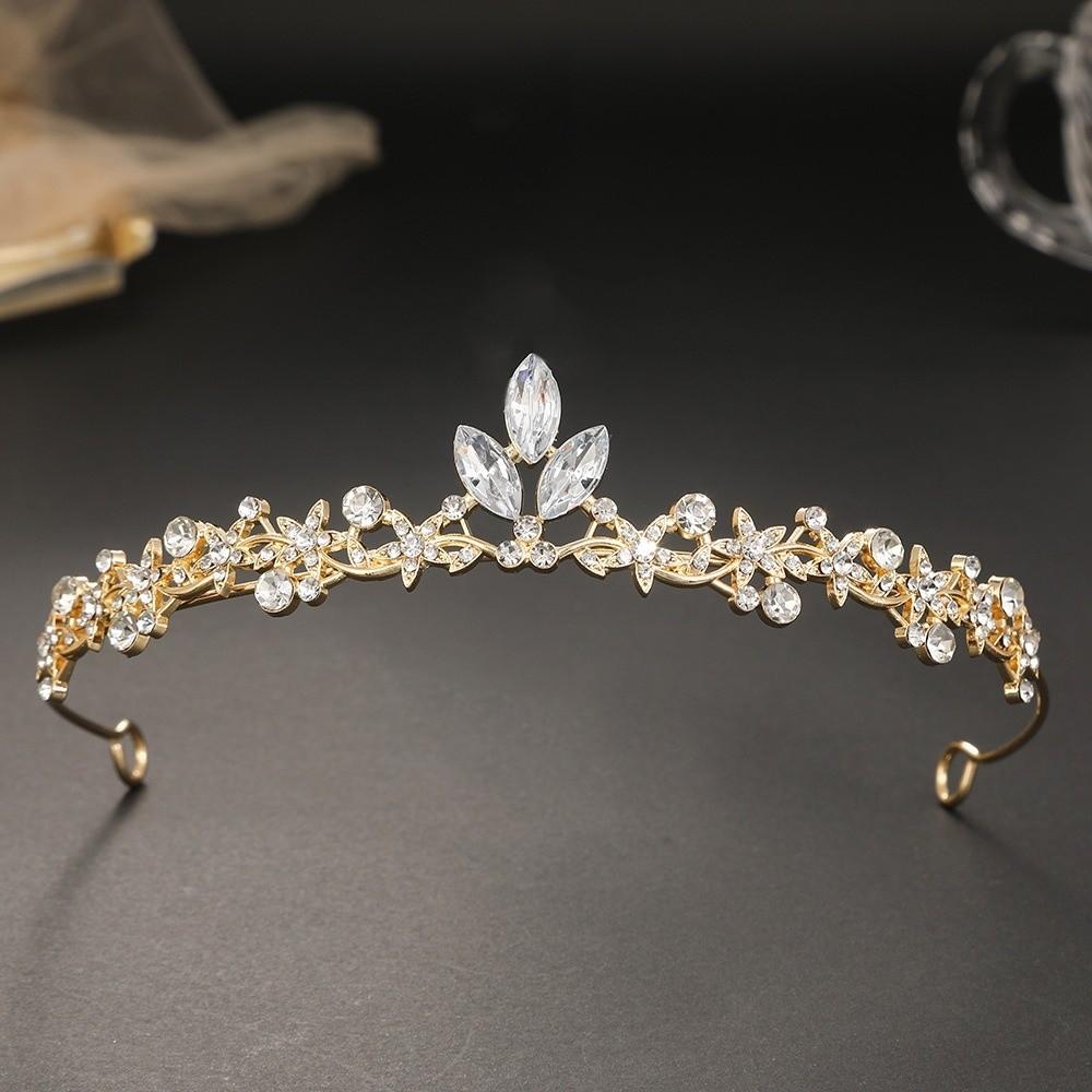 Sparkling Baroque Bridal Crystal Crown Rhinestone Elegant Tiara Princess Wedding Headbands Pageant золотий
Sparkling Baroque Bridal Crystal Crown Rhinestone Elegant Tiara Princess Wedding Headbands Pageant золотий