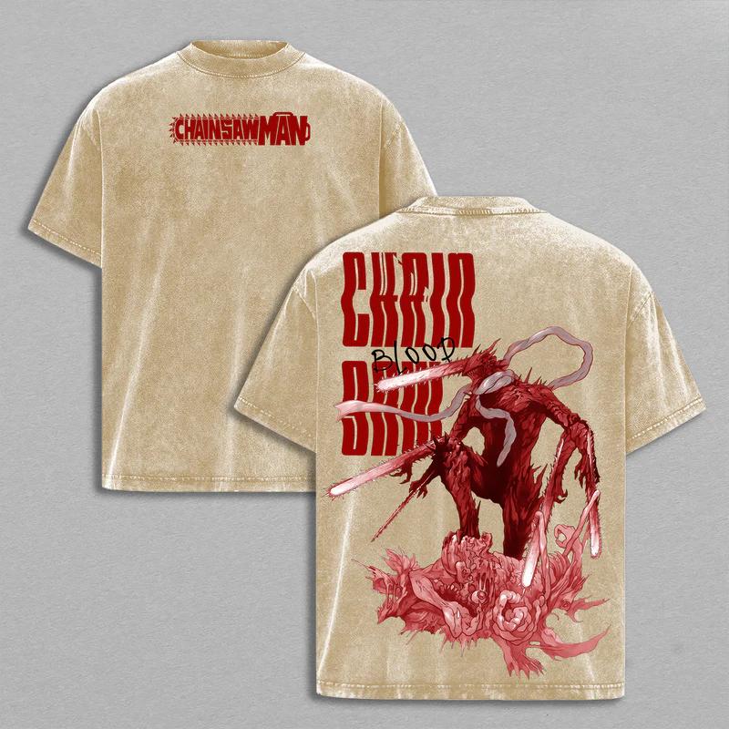 Anime Chainsaw Man Denji Pochita Graphic T Shirt Men Women Clothing Casual Cotton Tshirt Vintage Washed T-shirt Harajuku Tops XXL бежевий
Anime Chainsaw Man Denji Pochita Graphic T Shirt Men Women Clothing Casual Cotton Tshirt Vintage Washed T-shirt Harajuku Tops XXL бежевий