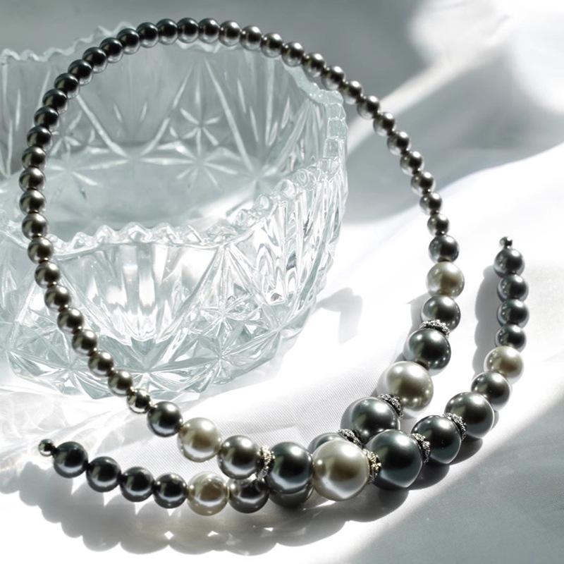 Round ball contrasting glass pearl open collar retro design sense collarbone chain light luxury Internet celebrity style necklace
Round ball contrasting glass pearl open collar retro design sense collarbone chain light luxury Internet celebrity style necklace