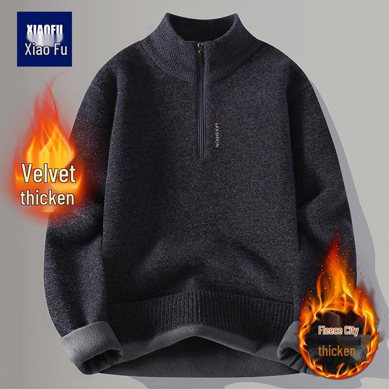 Men s Versatile Fleece-Lined Turtleneck Sweater 3XL
Men s Versatile Fleece-Lined Turtleneck Sweater 3XL