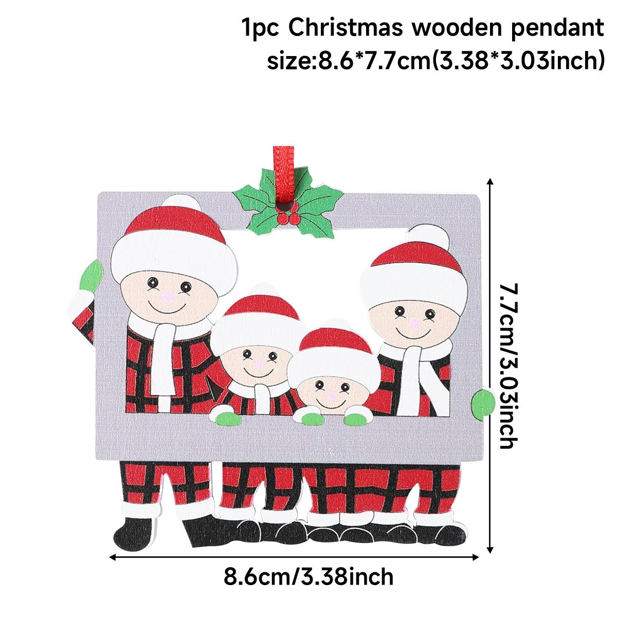 Рождественская деревянная семейная подвеска Рождественские украшения для дома 2025 Подарок Навидад Рождественская елочная подвеска С Новым 2026 годом
Рождественская деревянная семейная подвеска Рождественские украшения для дома 2025 Подарок Навидад Рождественская елочная подвеска С Новым 2026 годом