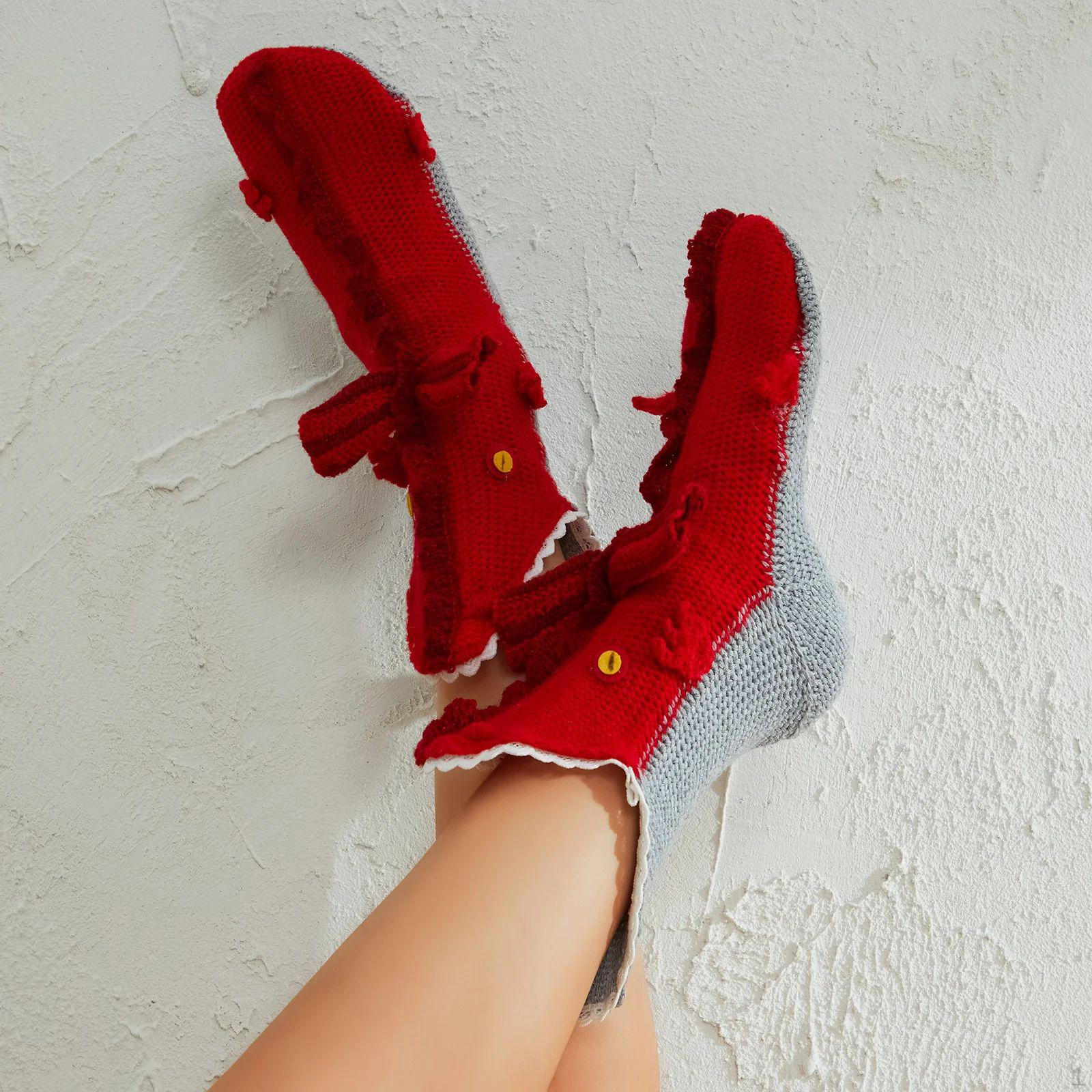 Novelty Socks Casual Gift Adults Men Women Slipper Knit Animal красный
Novelty Socks Casual Gift Adults Men Women Slipper Knit Animal красный
