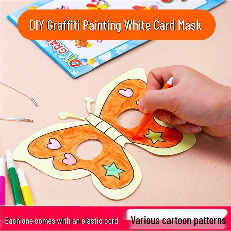 Animal Cartoon DIY Graffiti Mask: Handmade Art Materials for Children s Coloring Standard
Animal Cartoon DIY Graffiti Mask: Handmade Art Materials for Children s Coloring Standard