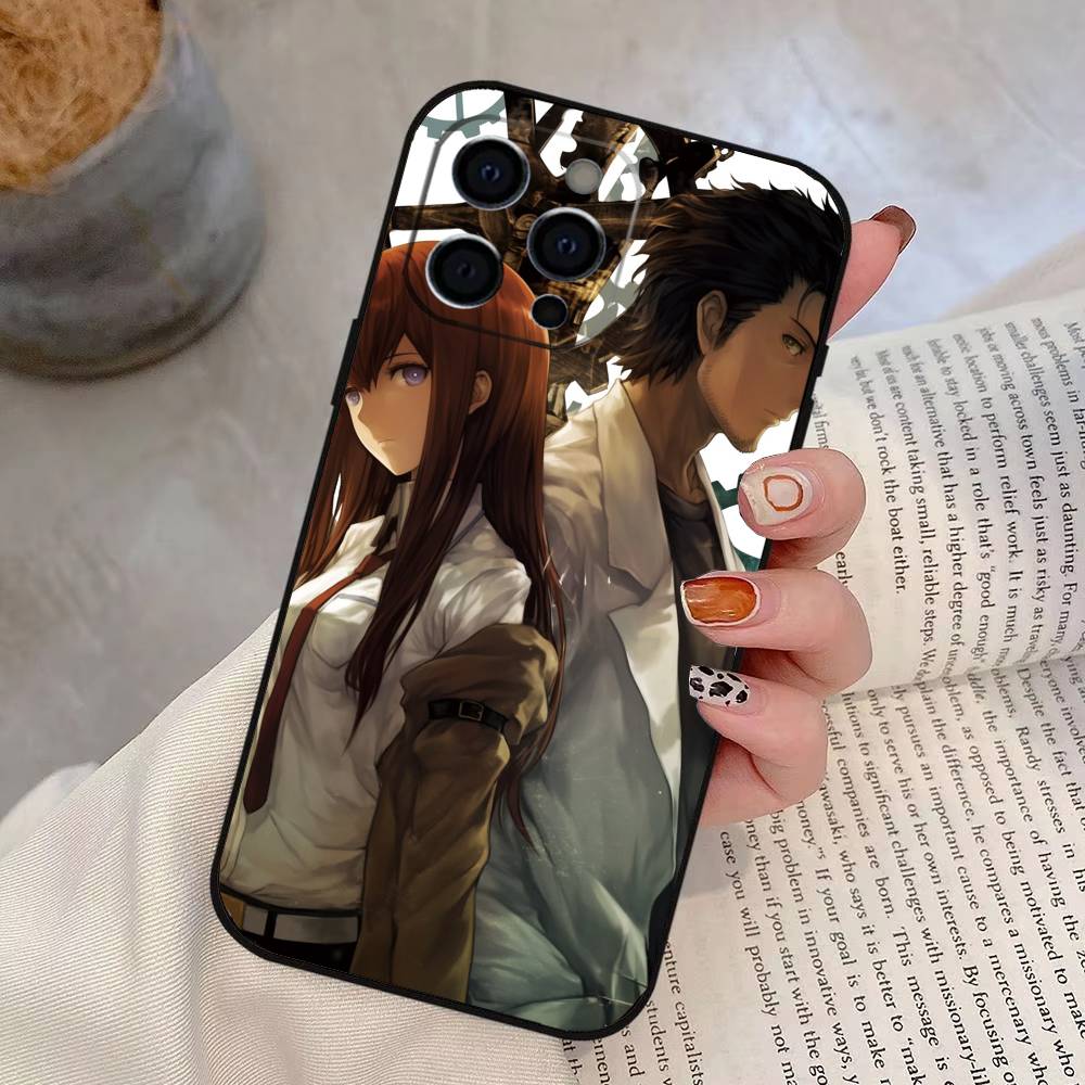 Steins;Gate Kyoma x Kurisu Phone Case For iPhone 17, 16,15,14,13,12,11 Plus,Pro Max, Others Soft Black Cover iPhone15ProMax
Steins;Gate Kyoma x Kurisu Phone Case For iPhone 17, 16,15,14,13,12,11 Plus,Pro Max, Others Soft Black Cover iPhone15ProMax