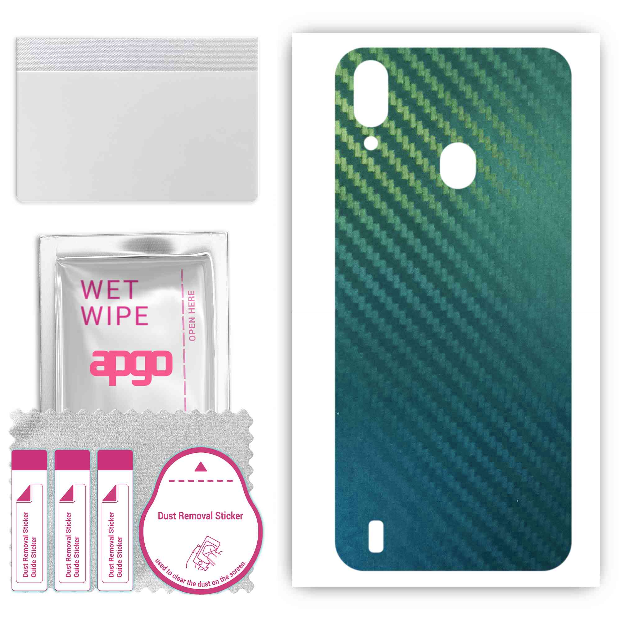 Apgo Protective Skin Sticker for the back compatible with Blackview A60, Wrap Film, Foil, Vinyl - Pattern Carbon Chameleon CAKA1
Apgo Protective Skin Sticker for the back compatible with Blackview A60, Wrap Film, Foil, Vinyl - Pattern Carbon Chameleon CAKA1