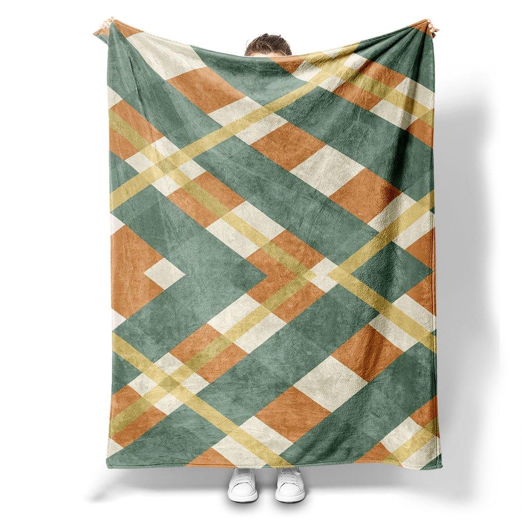 Green Orange Plaid Flannel Throw Blanket Soft Cozy Fleece for Home Office Sofa Car All Season Gift 75x90cm
Green Orange Plaid Flannel Throw Blanket Soft Cozy Fleece for Home Office Sofa Car All Season Gift 75x90cm