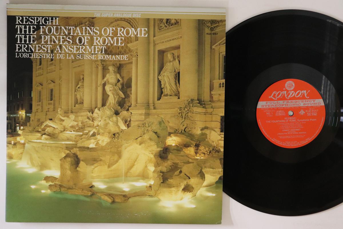 LP Record ERNEST ANSERMET, L ORCHESTRE DE LA - Respighi Fountains Of Rome, Pines O KIJC9157 LONDON 1997 Japan Classical
LP Record ERNEST ANSERMET, L ORCHESTRE DE LA - Respighi Fountains Of Rome, Pines O KIJC9157 LONDON 1997 Japan Classical