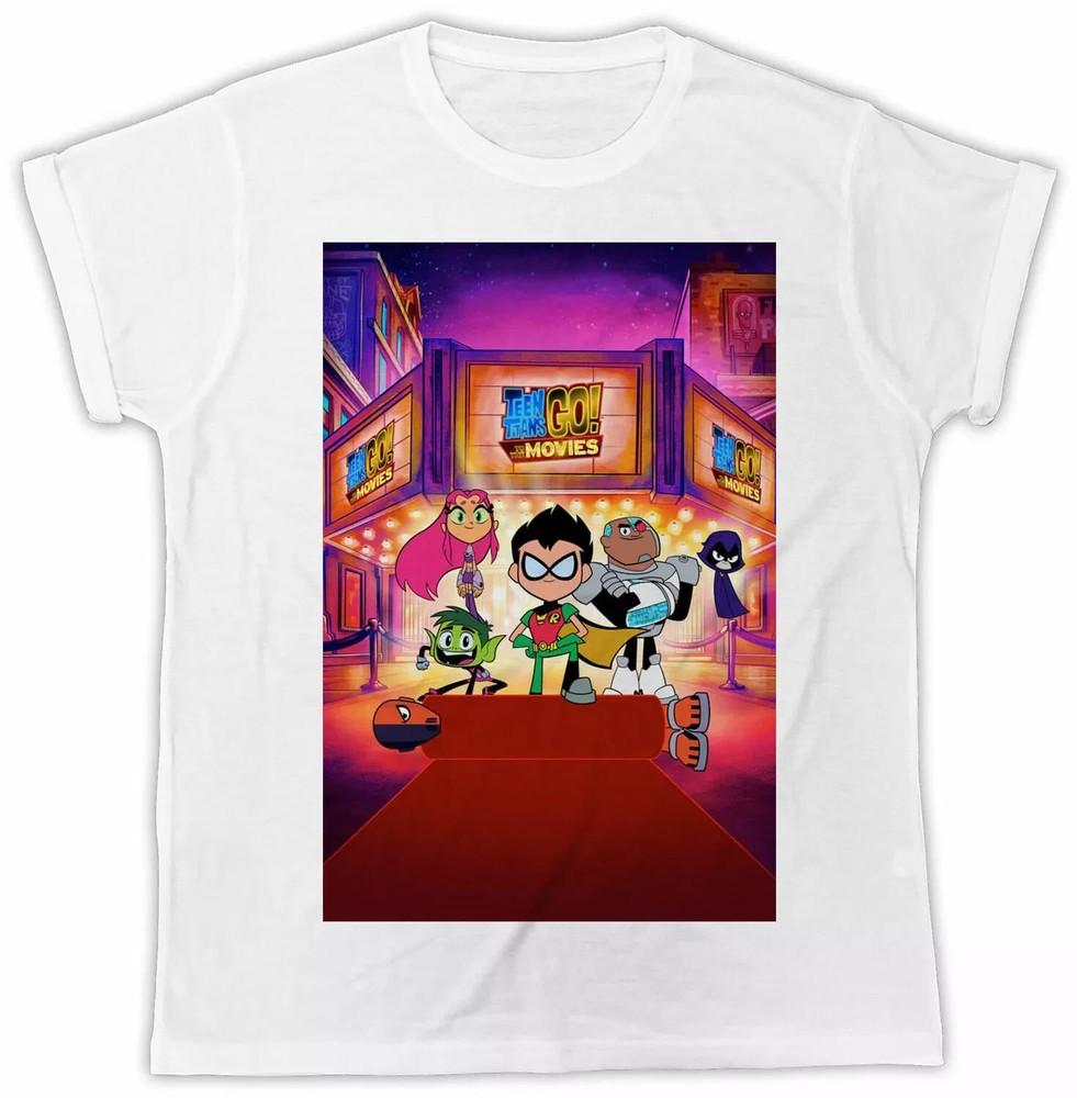TEEN TITANS GO MOVIE T-Shirt Cartoon Cool Gift Tee TV Cartoon Network Funny UK Unisex T-Shirt M
TEEN TITANS GO MOVIE T-Shirt Cartoon Cool Gift Tee TV Cartoon Network Funny UK Unisex T-Shirt M