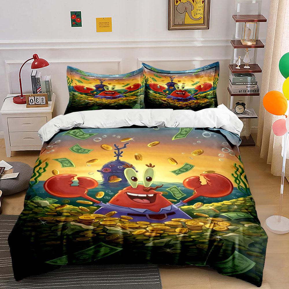 Cartoon crab, coins, cash. Bedding sets Duvet cover sets Duvet covers Pillowcases(1 * Duvet Cover 2 * Pillowcases, without duvet insert) 135x200cm
Cartoon crab, coins, cash. Bedding sets Duvet cover sets Duvet covers Pillowcases(1 * Duvet Cover 2 * Pillowcases, without duvet insert) 135x200cm