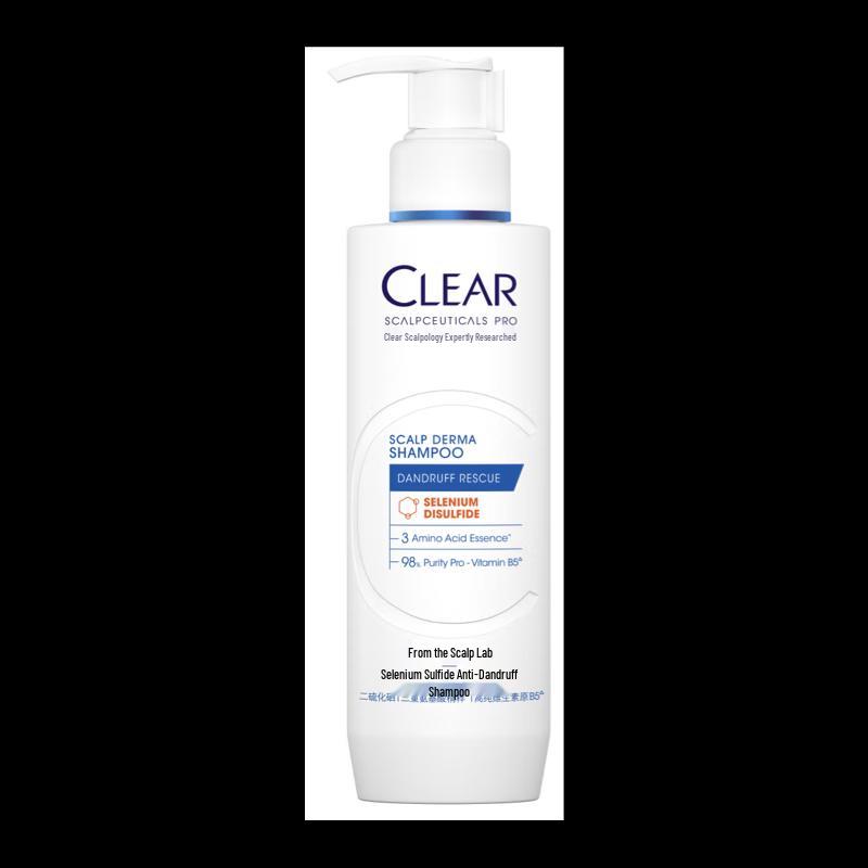 CLEAR 1% Selenium Disulfide Anti-Dandruff Shampoo
CLEAR 1% Selenium Disulfide Anti-Dandruff Shampoo