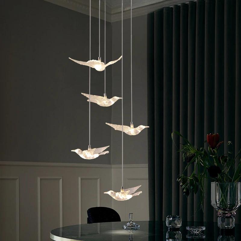 Подвесной светильник Led Bird, украшение для дома, освещение, подвесной светильник, дизайн, лофт, гостиная, выставочный зал, квартира, потолок, вилла, люстра
Подвесной светильник Led Bird, украшение для дома, освещение, подвесной светильник, дизайн, лофт, гостиная, выставочный зал, квартира, потолок, вилла, люстра