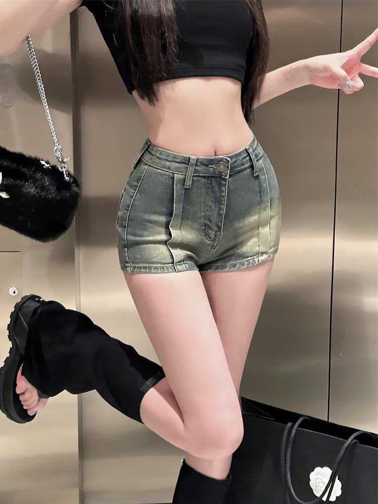 New Retro High-Waist Distressed Wide-Leg A-Line Jeans for Women - Spring/Autumn Spicy Girl Design L
New Retro High-Waist Distressed Wide-Leg A-Line Jeans for Women - Spring/Autumn Spicy Girl Design L