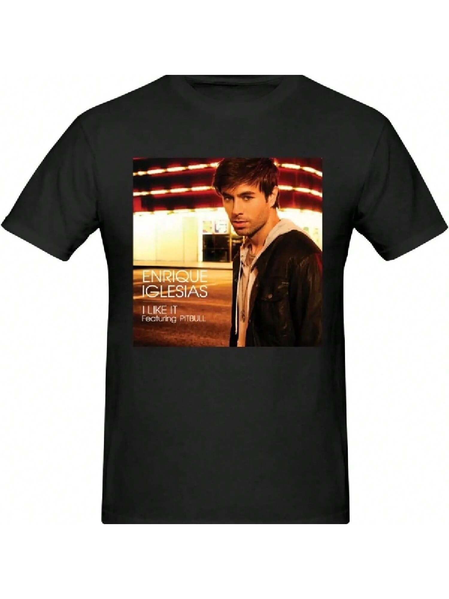 Camiseta básica de manga corta con cuello redondo clásico, casual, color negro, para el cantante de música Enrique Iglesias XXXXXL чёрный
Camiseta básica de manga corta con cuello redondo clásico, casual, color negro, para el cantante de música Enrique Iglesias XXXXXL чёрный
