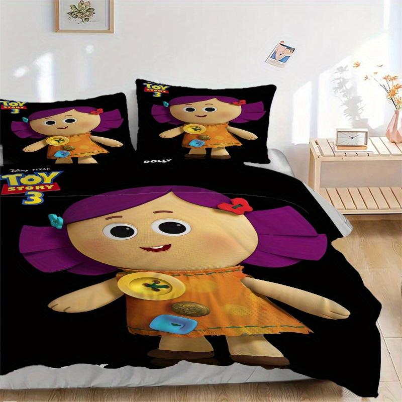 3pcs Toy Story 3 Dolly Bedding Set 1 Soft Quilt Cover + 2 Pillowcases, Machine Washable Suitable for All Seasons,S079 135x200cm
3pcs Toy Story 3 Dolly Bedding Set 1 Soft Quilt Cover + 2 Pillowcases, Machine Washable Suitable for All Seasons,S079 135x200cm