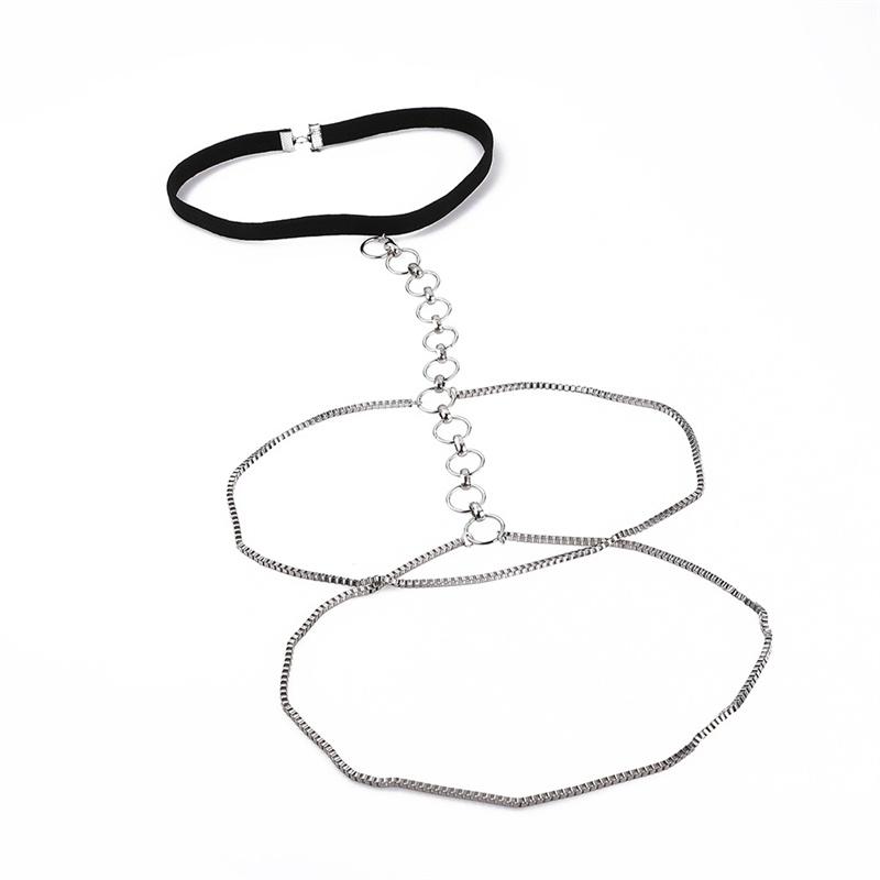 Sexy Elastic Band Bandage Leg Thigh Chain for Women Bikini Summer Circular Tassel Pendant Multilayer Garter Belt Body Jewelry срібний
Sexy Elastic Band Bandage Leg Thigh Chain for Women Bikini Summer Circular Tassel Pendant Multilayer Garter Belt Body Jewelry срібний