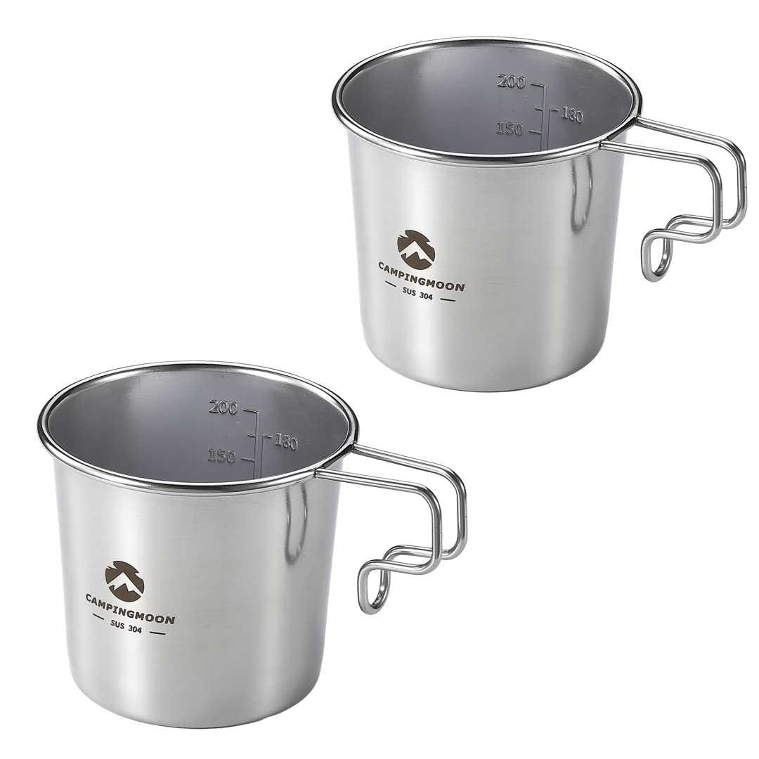 CAMPING MOON Solo Mug M Camping Mugs, 210ml, Set of 2, SOLO MUG S-190-2P
CAMPING MOON Solo Mug M Camping Mugs, 210ml, Set of 2, SOLO MUG S-190-2P